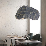 Irregular Imitation Rock Lampshade Modern Pendant Light