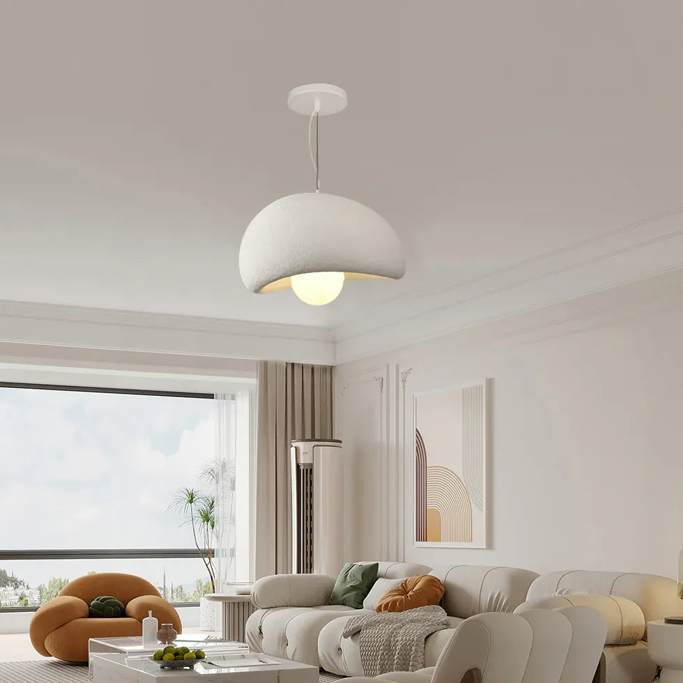 Streamlined Stone LED Modern Pendant Light