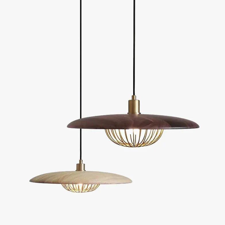 Metal Disc-Shaped Vintage Single-Head Pendant Light