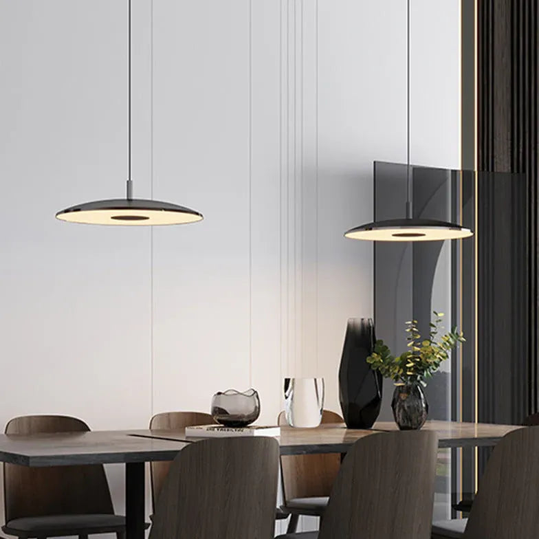 Thin Plate Kitchen Modern Pendant Light