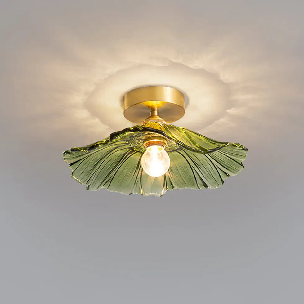 Petal Luxury Modern Glass Flush Ceiling Lights