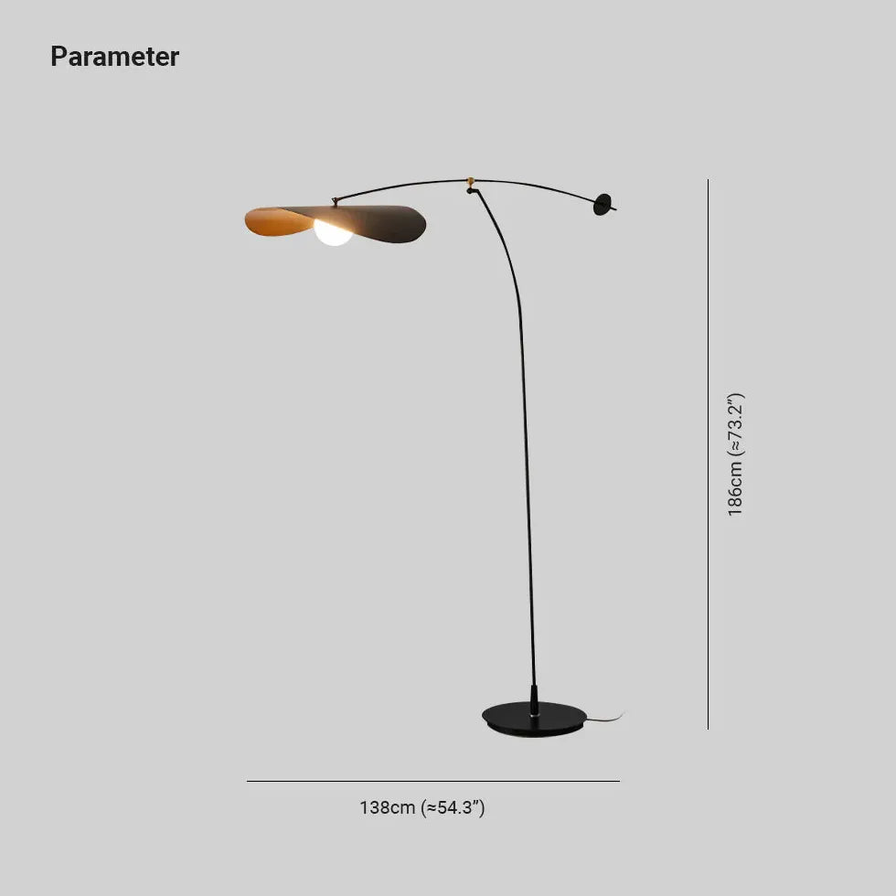 Adjustable Arc-Shaped Modern Floor Lamp