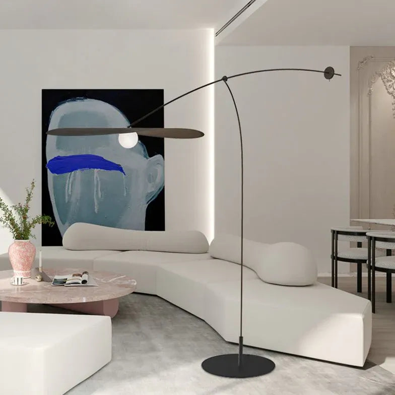 Arc-Shaped Balanced Modern Floor Lamp