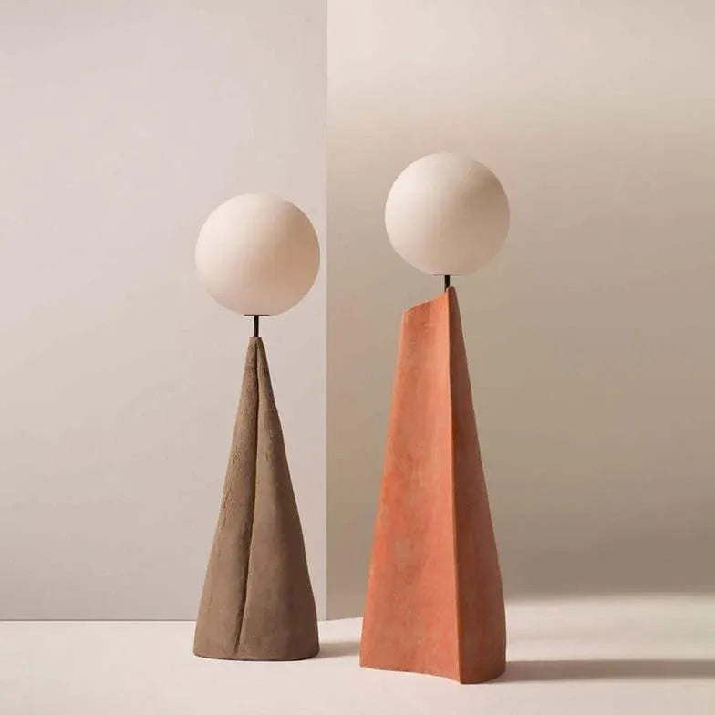 Geometric Shape Sphere Shade Floor Lamp