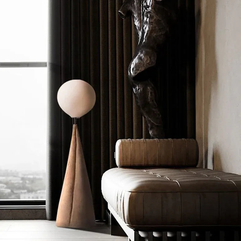 Geometric Shape Sphere Shade Floor Lamp