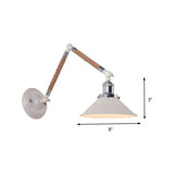 White Conical Countryside  Reading Light