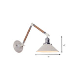 White Conical Countryside  Reading Light