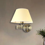 Fabric Lampshade Adjustable Vintage Wall Lights