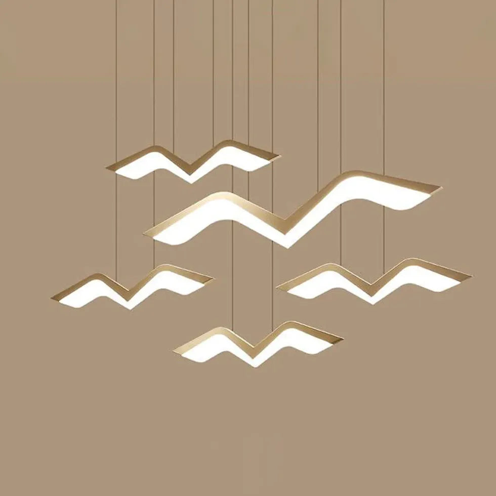 Seagull-shaped Creative LED Kitchen Pendant Light