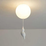 Cloud Bear Bedroom White Flush Ceiling Lights