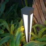 Triangular Solar Modern Pathway Outdoor Lights