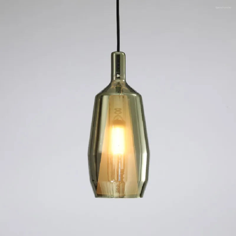 Colorful Wine Glass Shaped Dining Room Pendant light