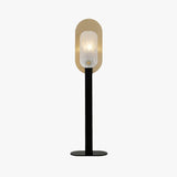 Rectangular Rounded Corner Marble Floor Lamp