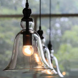 Transparent Glass Vintage Pendant Light