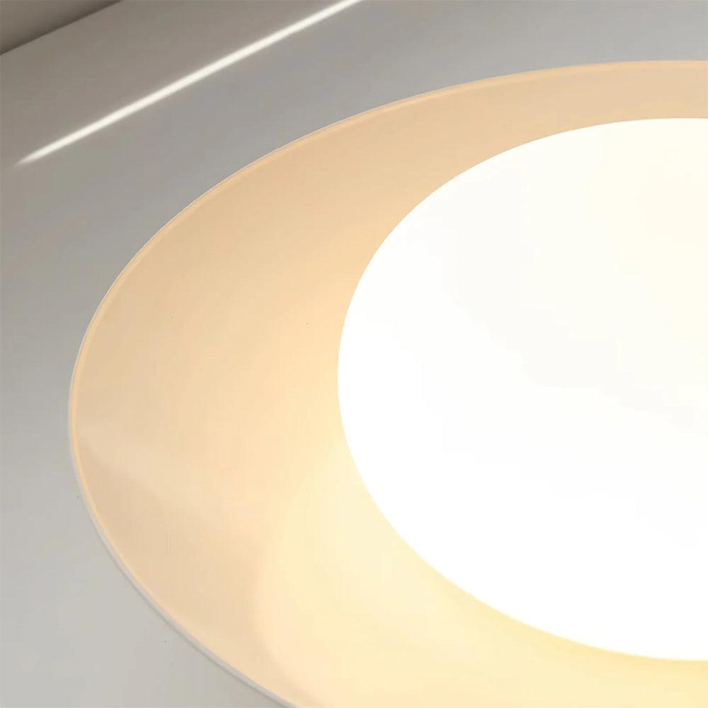 Cream Wooden Ceiling Light for Balcony