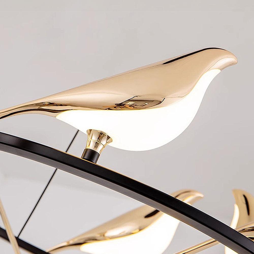 Magpie Metal LED Ring Pendant Light