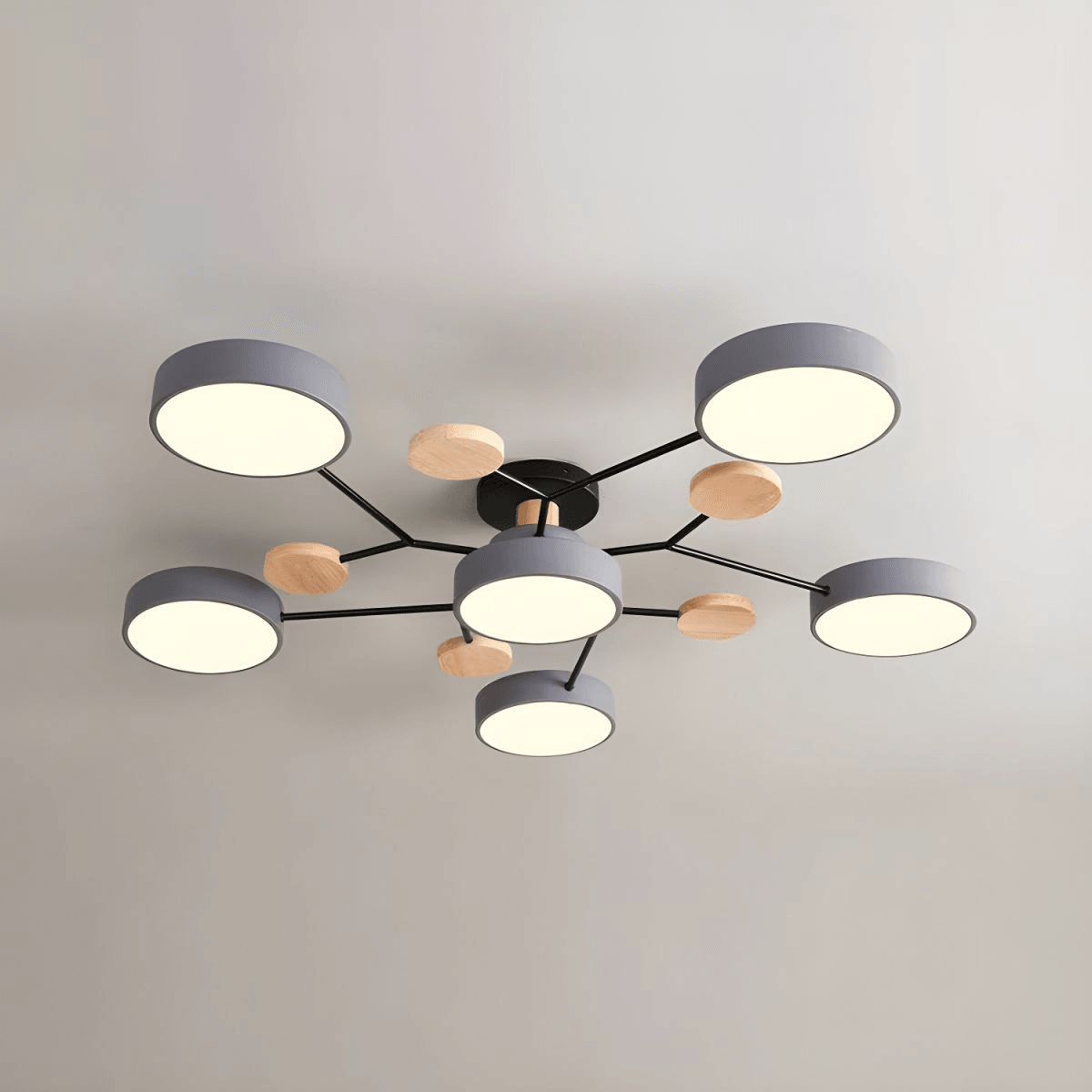 Multi Light Macaron Ceiling Light for Living Room