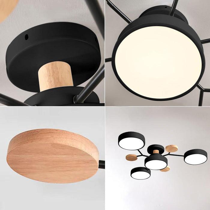 Multi Light Macaron Ceiling Light for Living Room