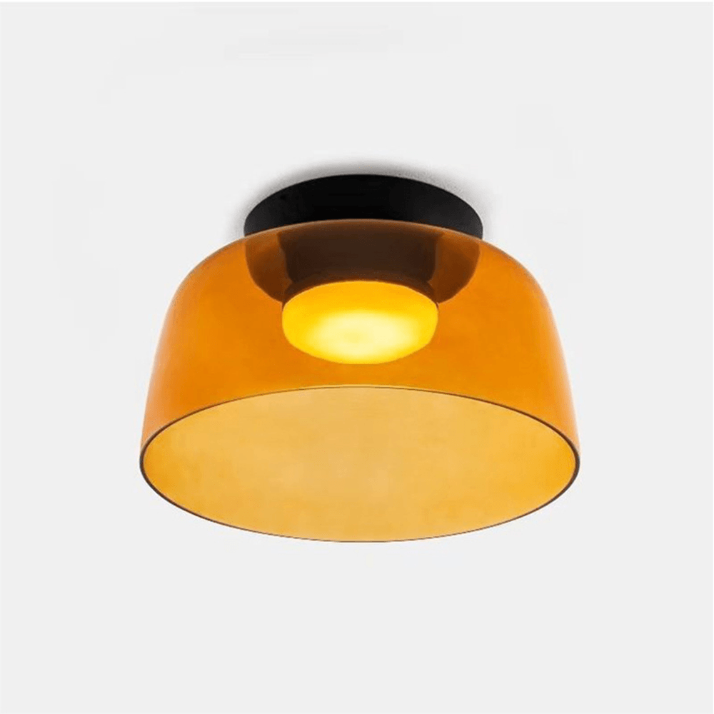 Modern Glass Ceiling Light for Living Room