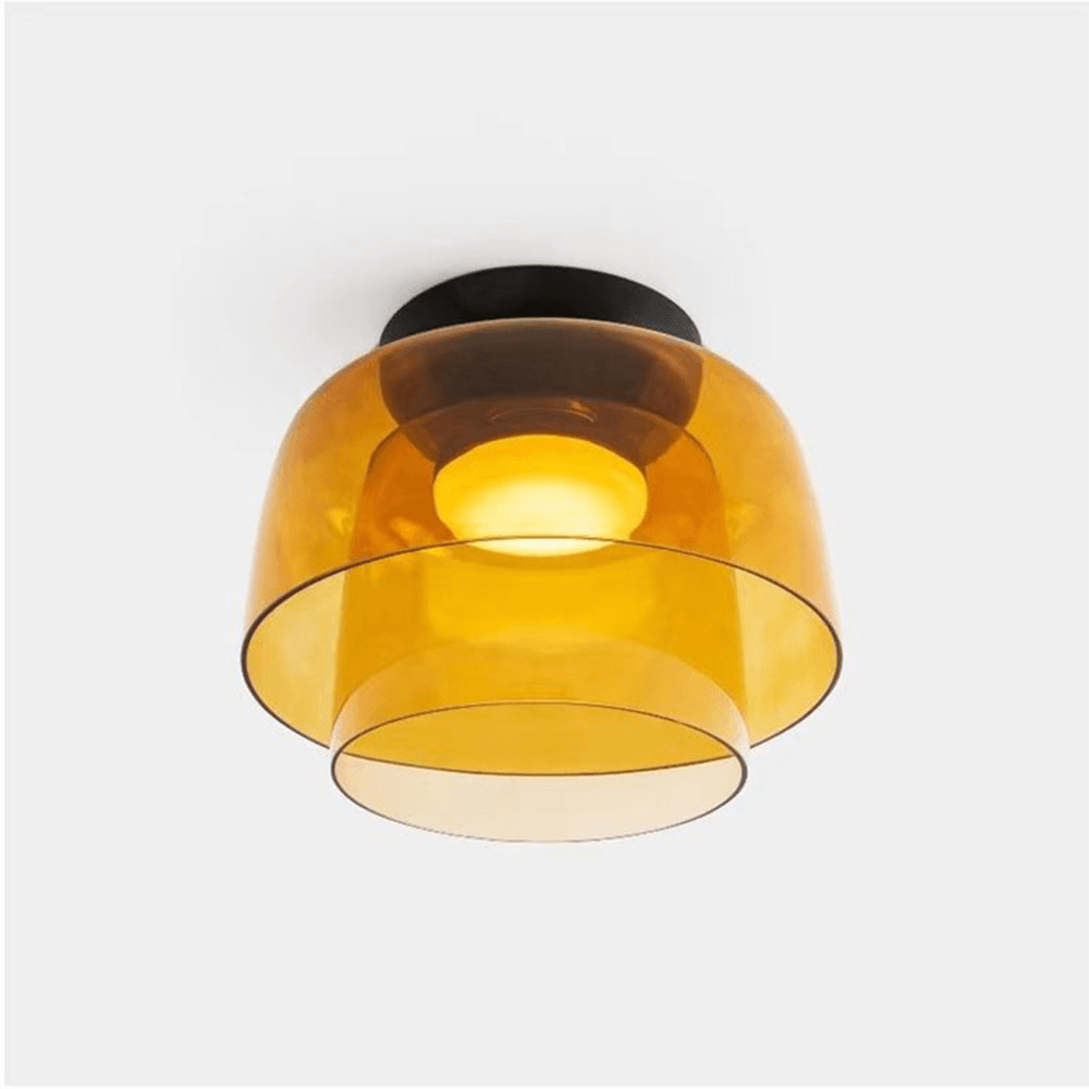 Modern Glass Ceiling Light for Living Room