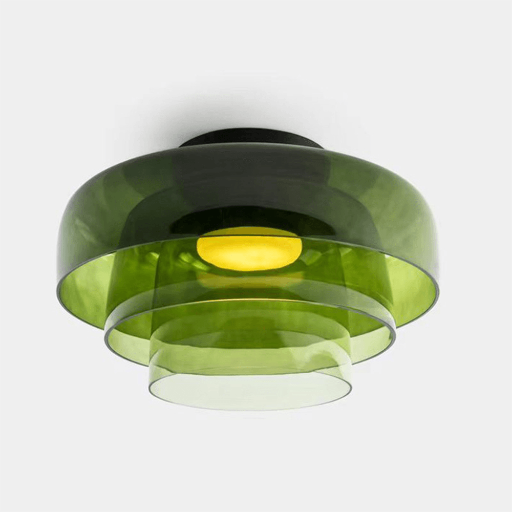 Modern Glass Ceiling Light for Living Room