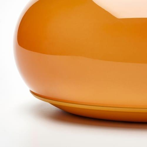 Orange Touch Dimmer Doughnut Table Lamp
