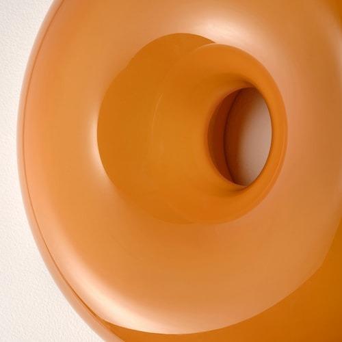 Orange Touch Dimmer Doughnut Table Lamp