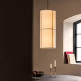 Vintage Fabric Downlight Pendant Lighting For Dining Room