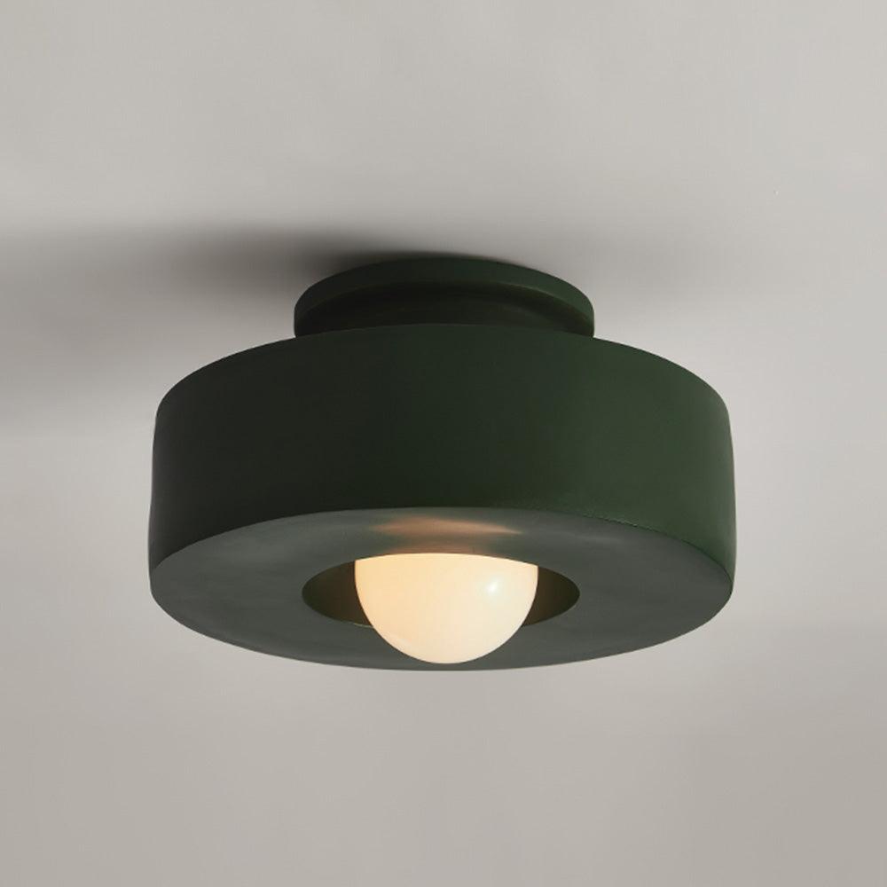 Modern Wood Ceiling Light Eye Protection Design