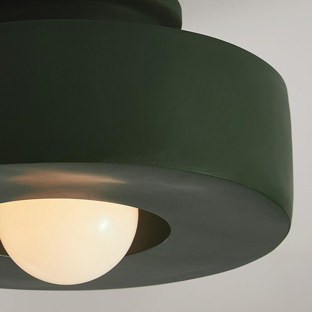 Modern Wood Ceiling Light Eye Protection Design