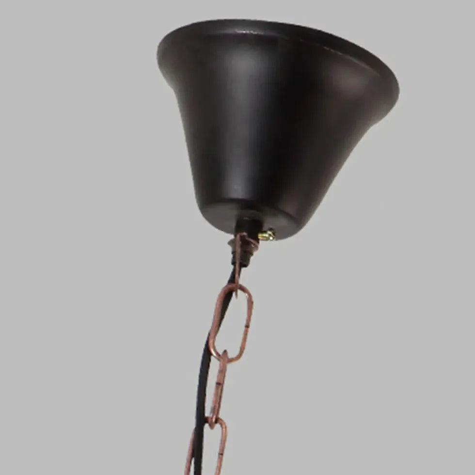 Vintage Industrial Carved Shipwood LED Pendant Light