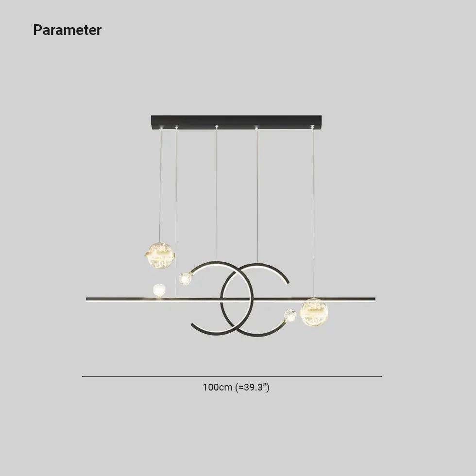 Decorative Stars Dining Room Modern Pendant Light