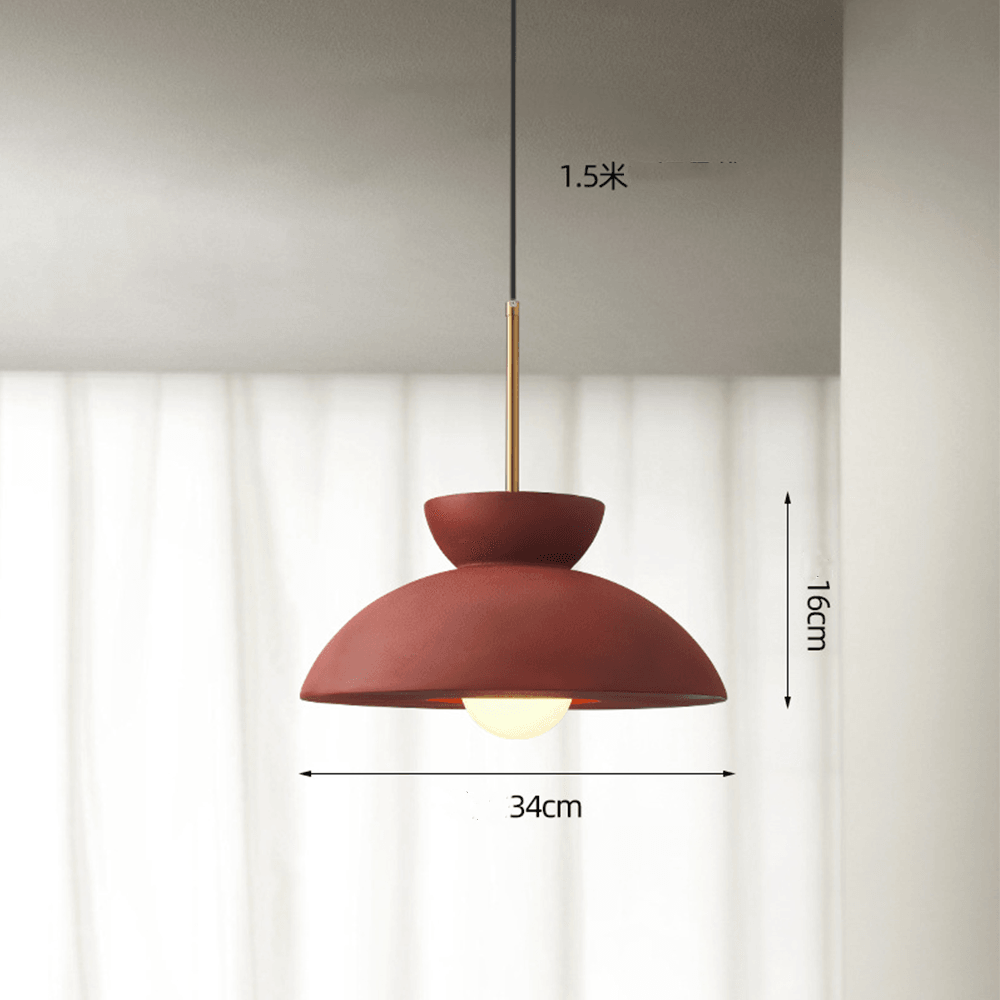Black Gold Modern Pendant Light for Dining Room