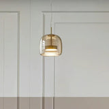 Disc-Shaped Dining Modern Glass Pendant Light - Clowas