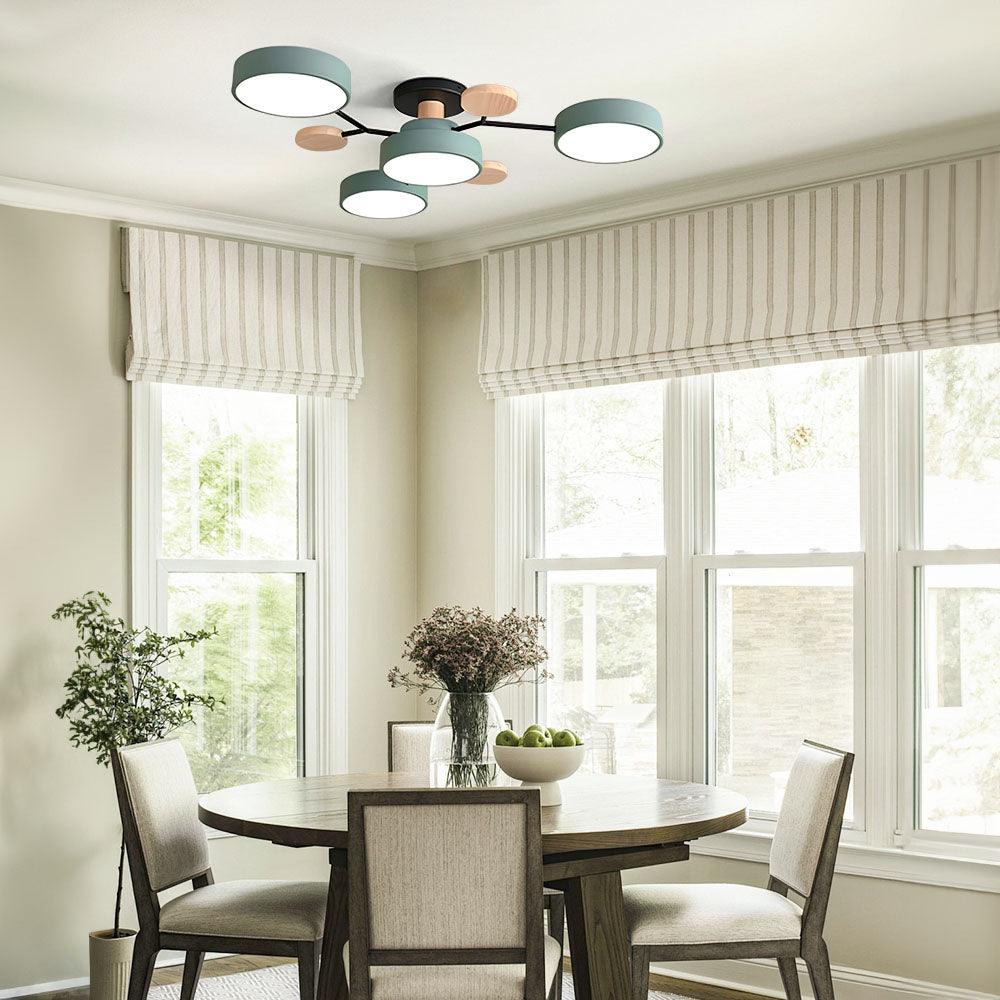 Multi Light Macaron Ceiling Light for Living Room