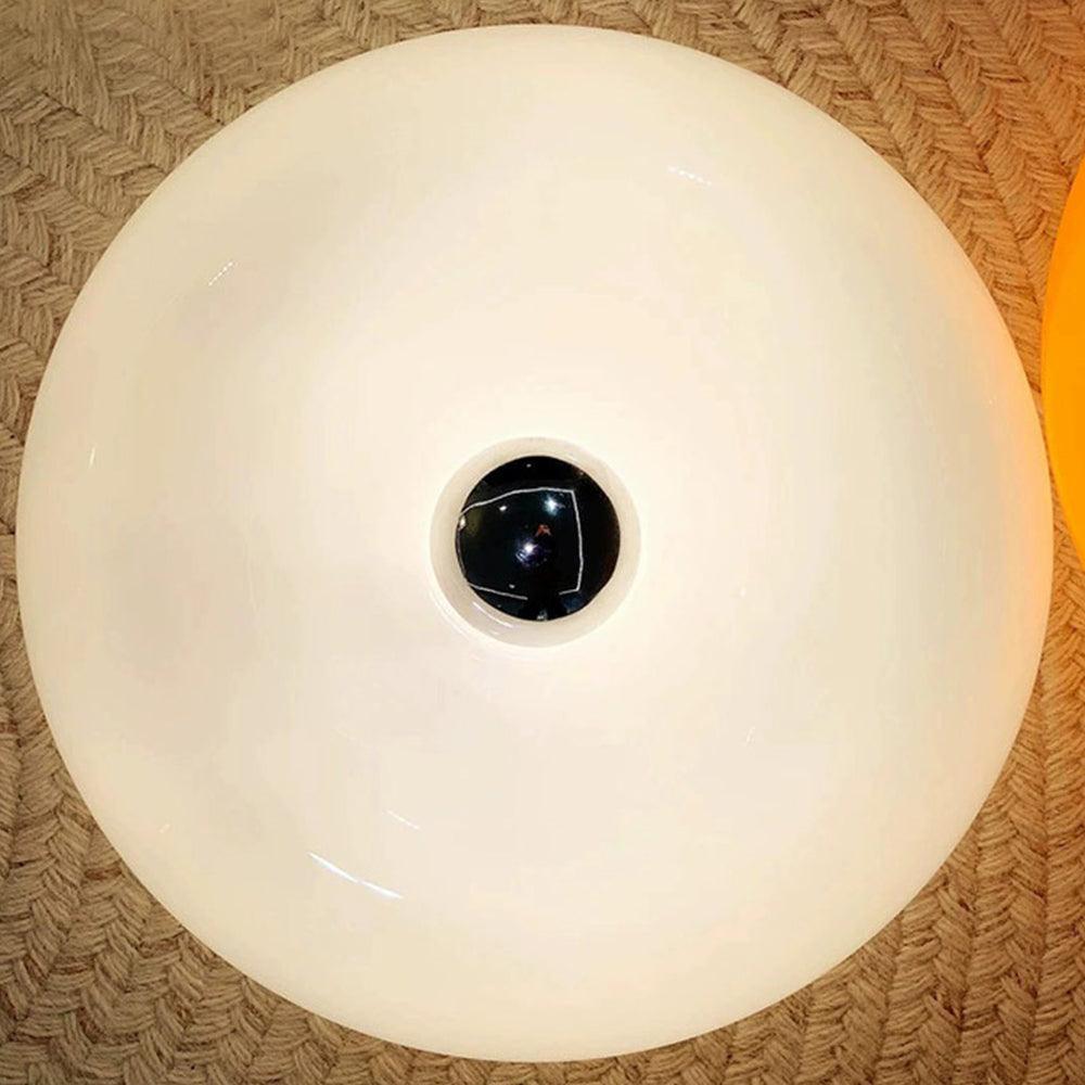 Nordic Doughnut Style Orange Glass Wall Light