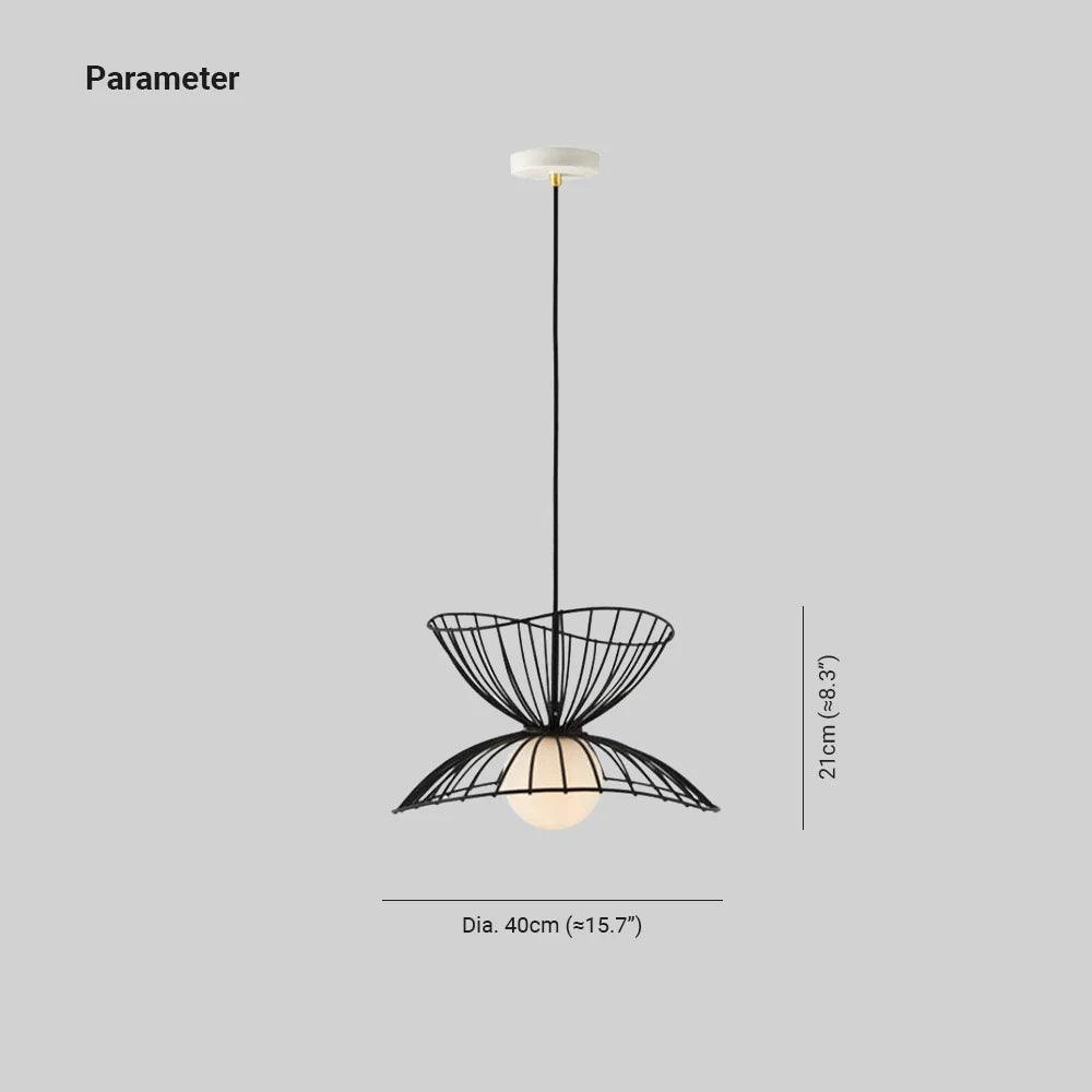 Creative Iron Hat LED Ceiling Light