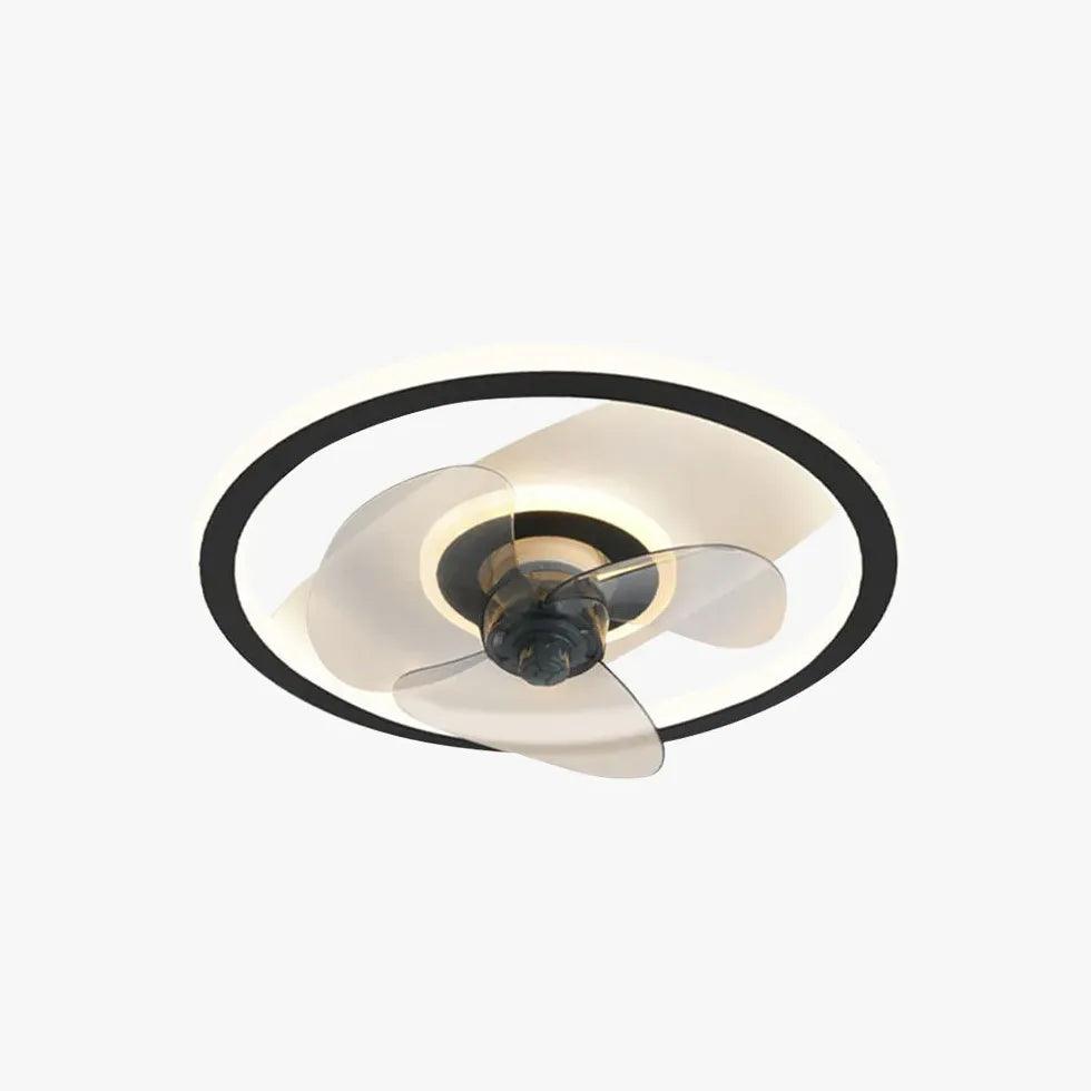 Modern Slim Ceiling Fan Lighting for Living Room