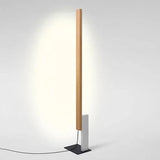 Dual-Color Straight Rod Minimalist Floor Lamp