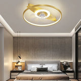 LED Outer Ring Modern Fan Light