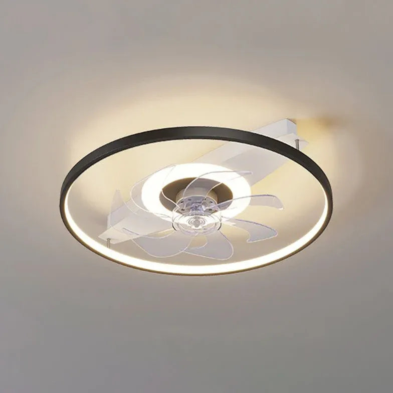 LED Outer Ring Modern Fan Light