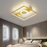 LED Outer Ring Modern Fan Light