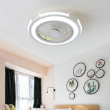 Ring-shaped LED White Kitchen Fan Light