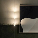 Disc Lampshade Linear Minimalist Corner Floor Lamp