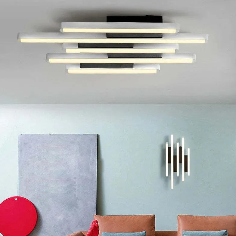 Linear Geometric Design Living Room Wall Light