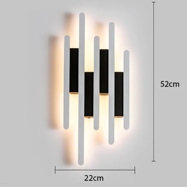 Linear Geometric Design Living Room Wall Light