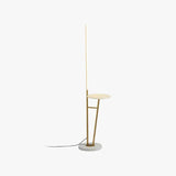 Slim Body  with Small Table Floor Lamp