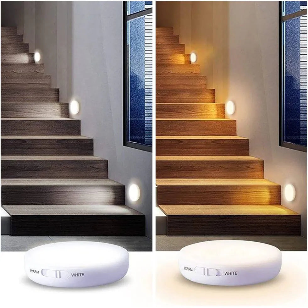 motion sensor wall light indoor white