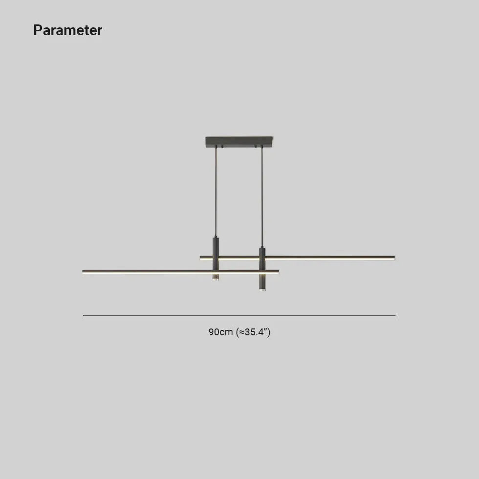 Symmetrical Light Bars Kitchen Pendant Light