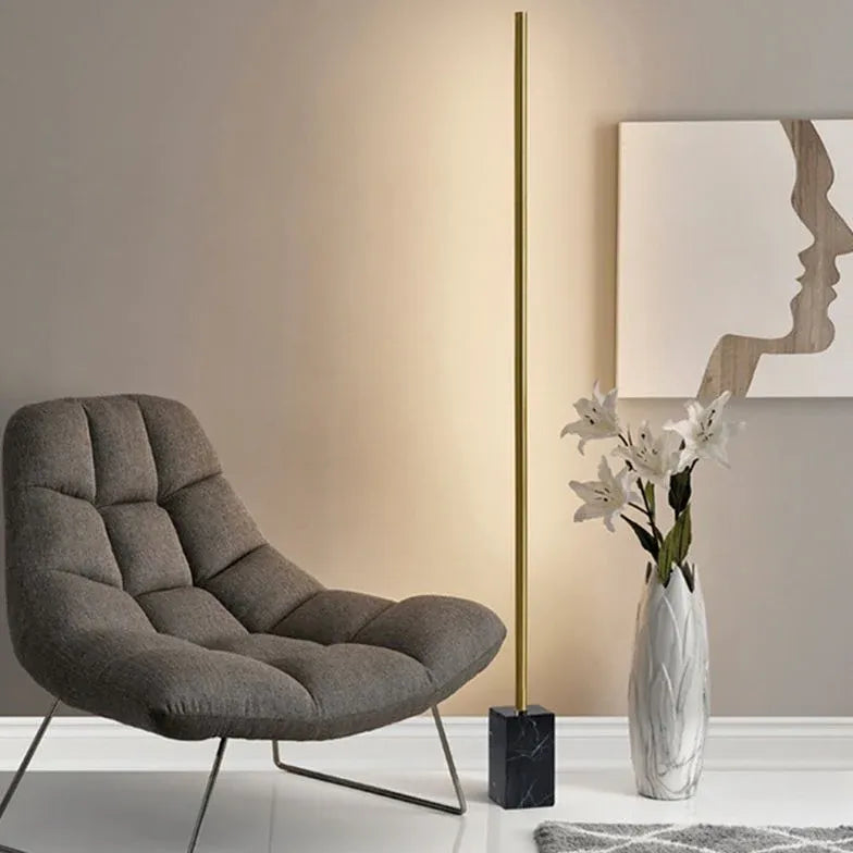 Linear LED Living Room Corner Floor Lamp